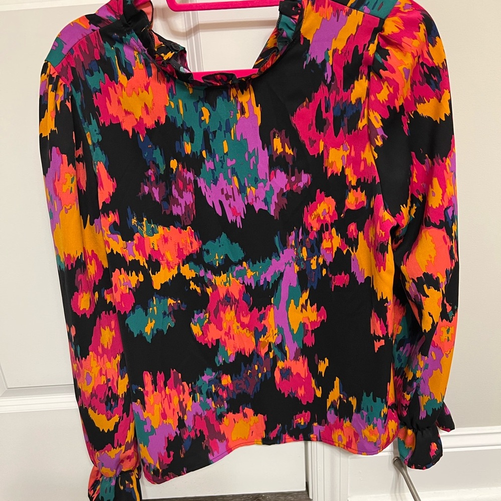 Vibrant Multicolor Women's Top
